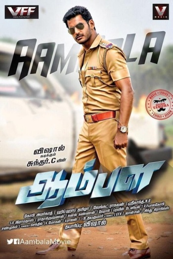 Aambala 2015 Dual Audio Hindi ORG Tamil WEB-DL 1080p 720p 480p ESubs