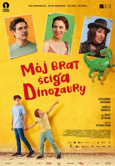 Mój brat ściga dinozaury / Mio fratello rincorre i dinosauri (2019) PL.BRRip.XviD-GR4PE | Lektor PL