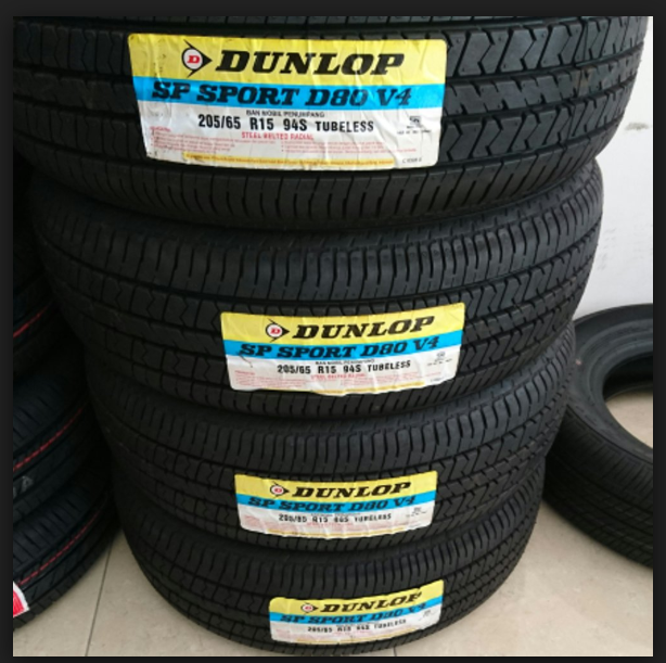 Ban Mobil Dunlop 205 65 R15 D80v4 Dunlop 56504 Lazada Indonesia