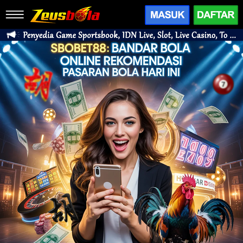 SBOBET88: Bandar Bola Online Rekomendasi Pasaran Bola Hari Ini image 1