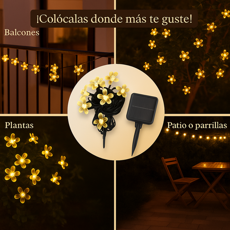 Detalle de las luces LED