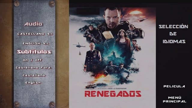 2 - Renegados [DVD5 Custom] [Pal] [Cast/Ing] [Sub:Varios] [Acción] [2017]