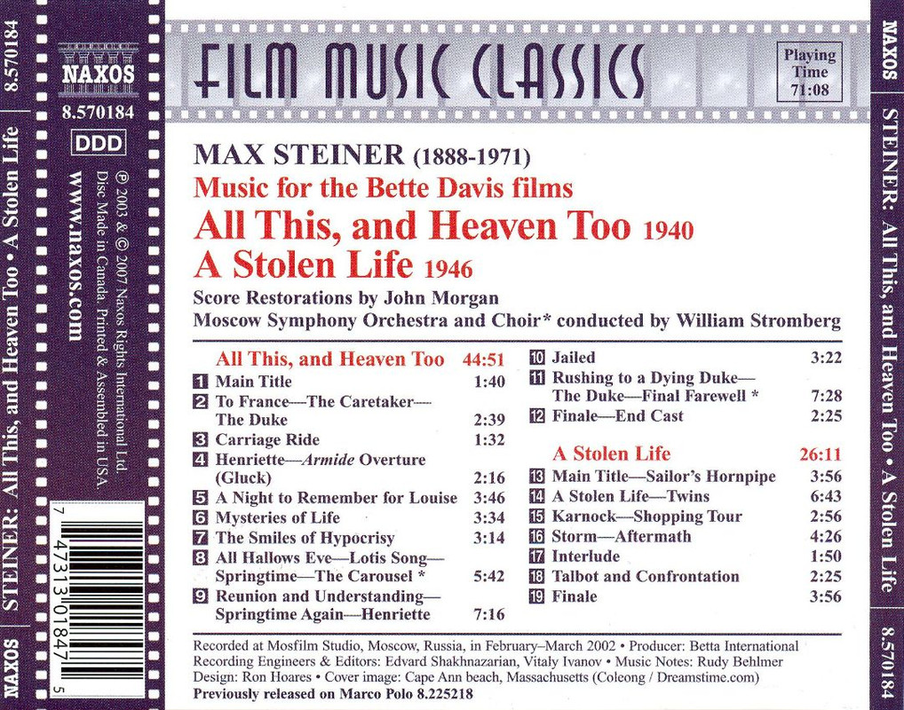 All This, And Heaven Too-A Stolen Life (2)