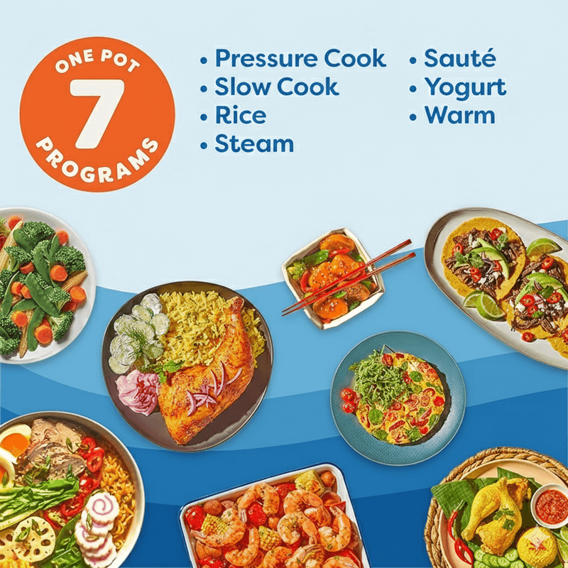 Instant Pot Duo 7-in-1 used by families and busy professionals