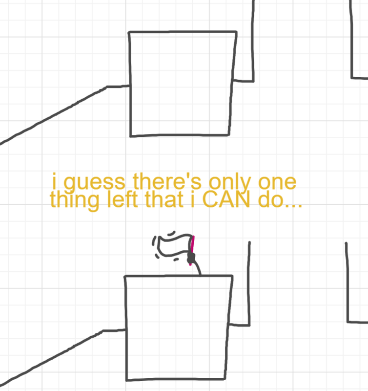 A panel from A Murder On The, episode six of the Board Boards object show by Furretwalk/WalkingFurret.