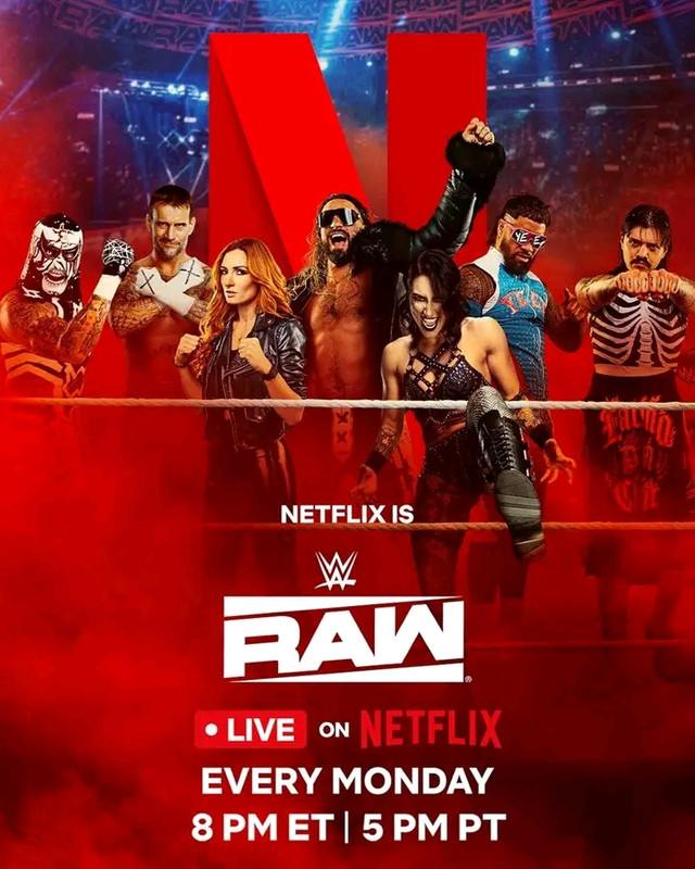 WWE Monday Night Raw [2025 December 16] English Netflix