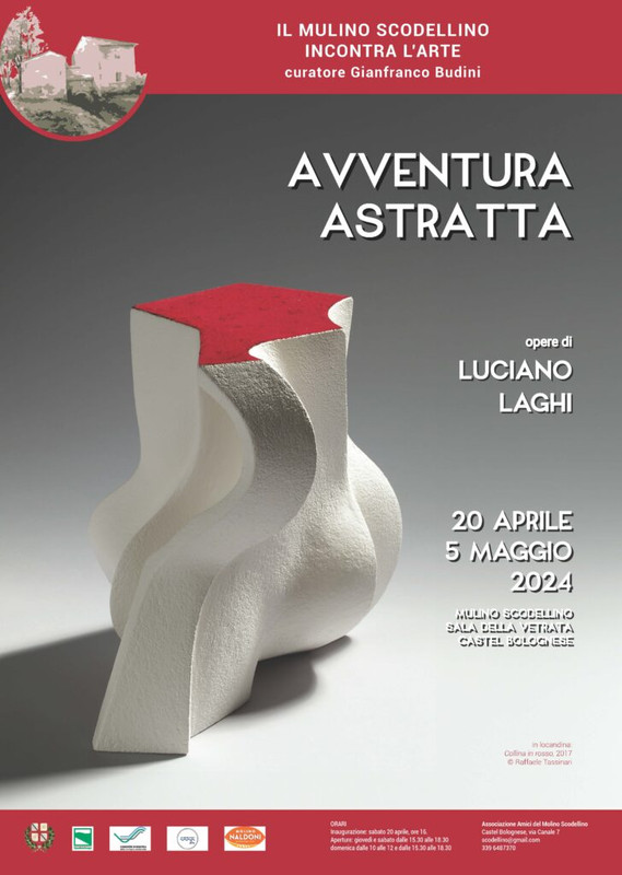 Al Mulino Scodellino dal 20 aprile al 5 maggio la personale dell’artista Luciano Laghi