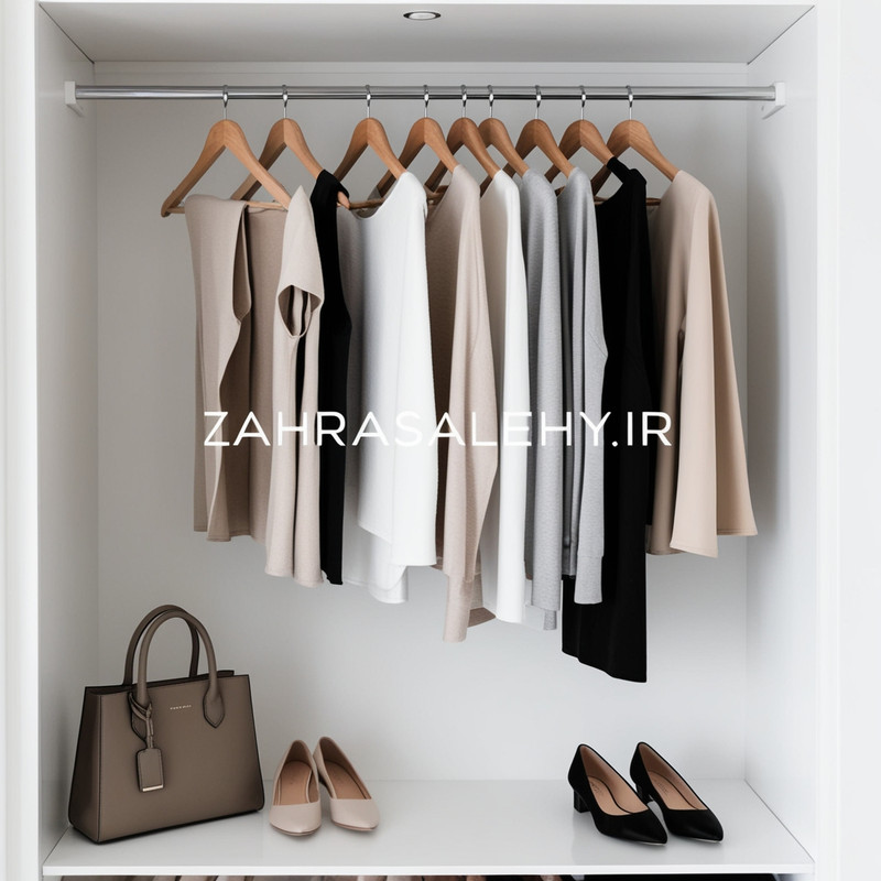 چگونه یک کمد مینیمالیستی اما شیک داشته باشیم؟