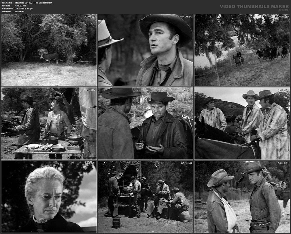 Rawhide S04e02 - The Sendoff.mkv