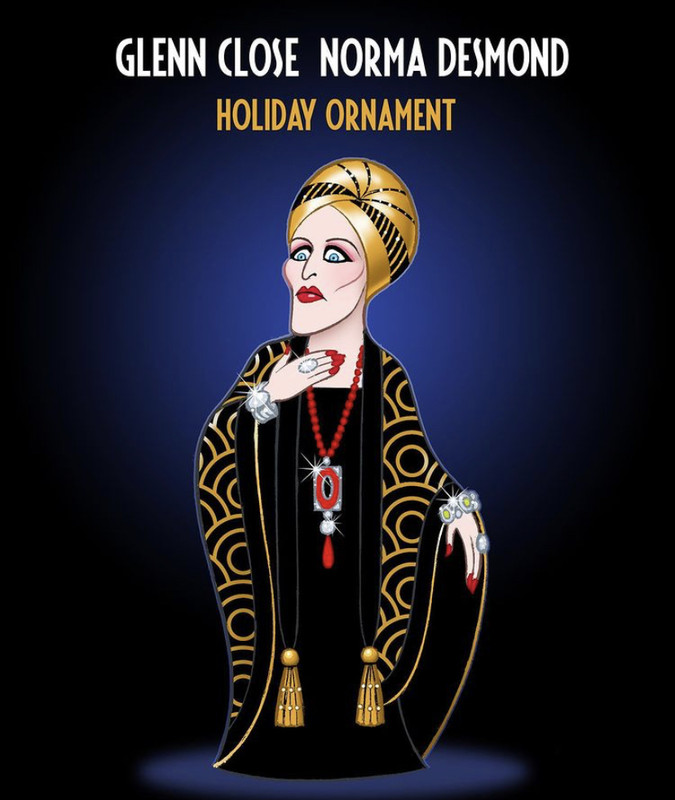 BCEFA Broadway Legends Ornament 2020: Norma Desmond