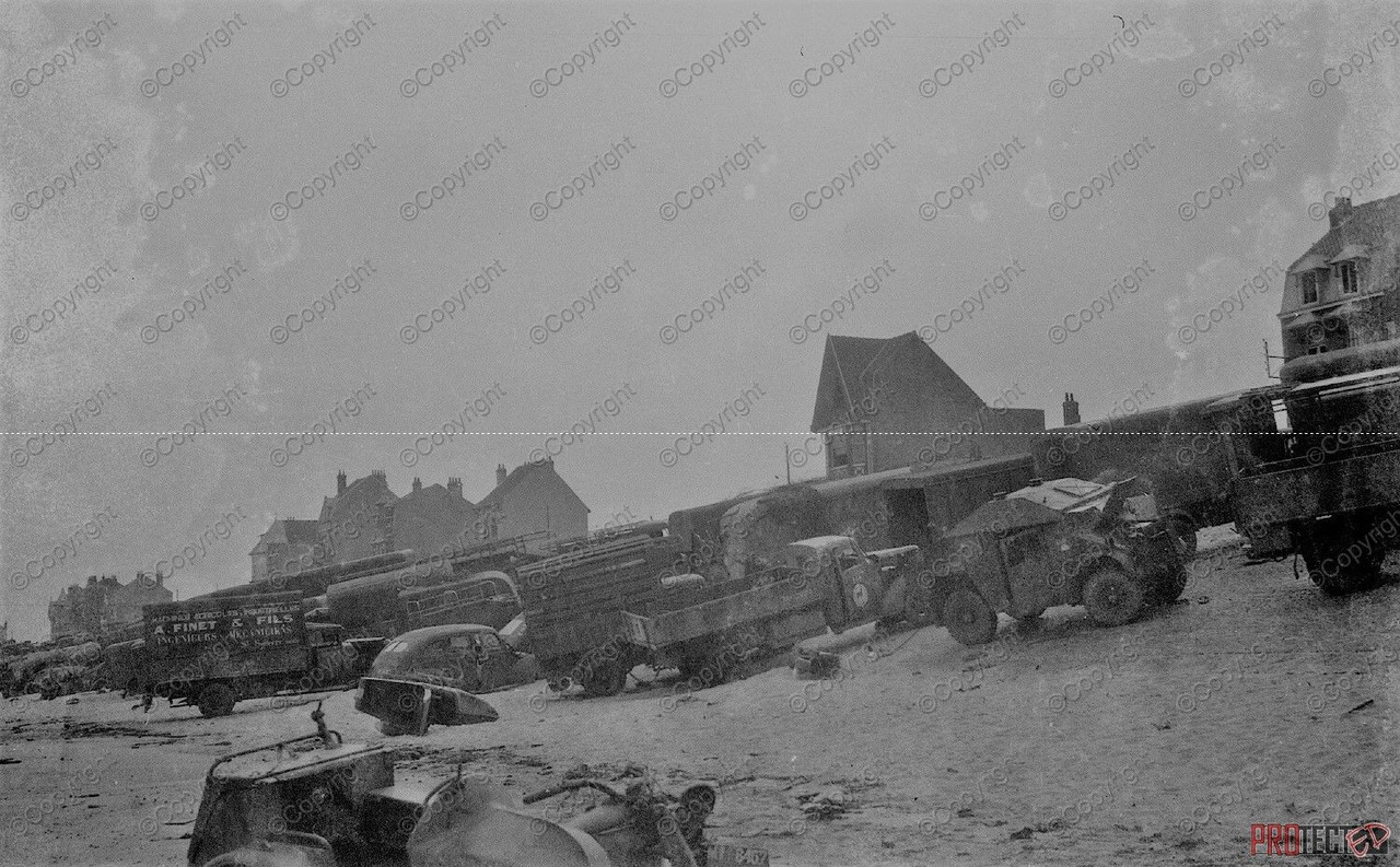 Foto Dünkirchen strand englisches Beute Material