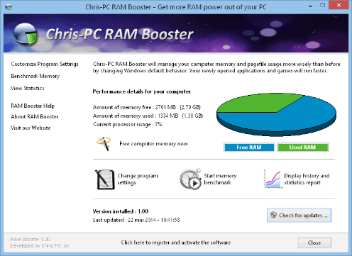 Chris-PC RAM Booster v7.24.0419-LAXiTY