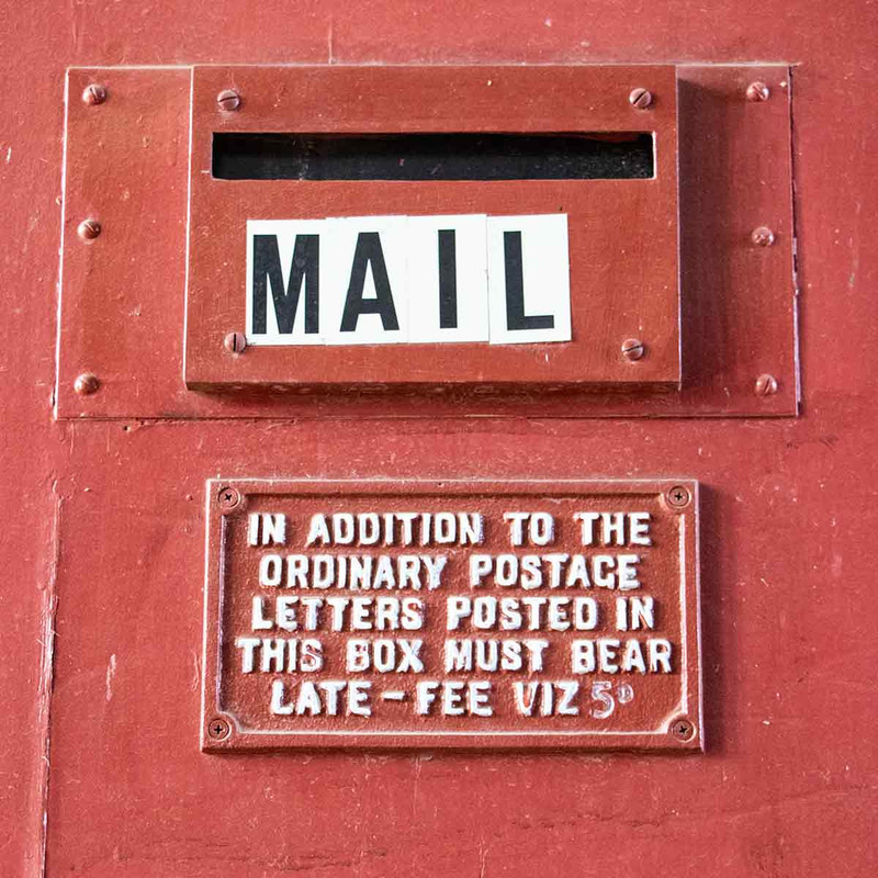 5d on top of a stamp? Extortionate!