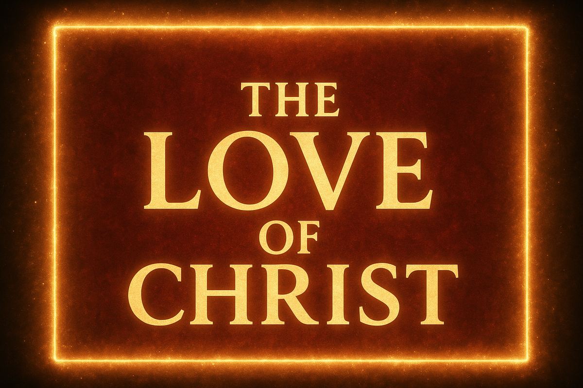The Love of Christ Sermon Cover