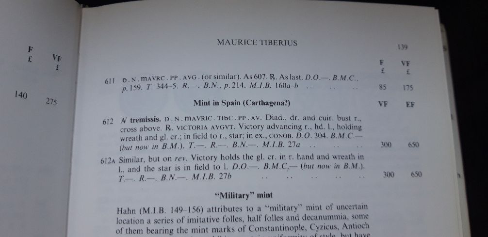 ¿Alguien tiene o conoce el "Byzantine coinage in Africa and Spain?. Opiniones... Mautib-car