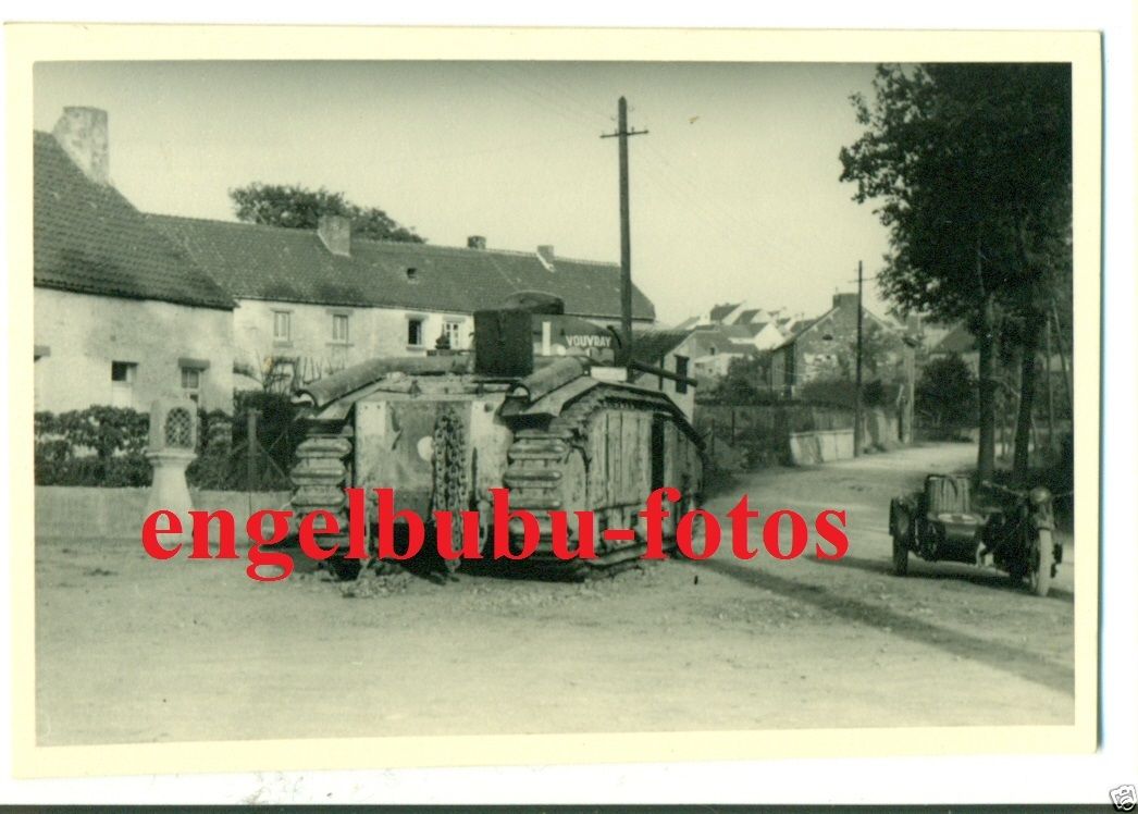 FOTO - PANZER - Französischer CHAR 1bis mit VOUV