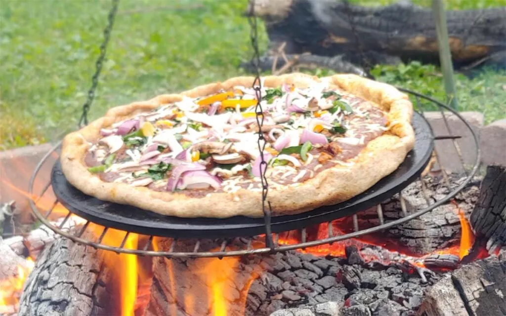 Pizza on the Campfire