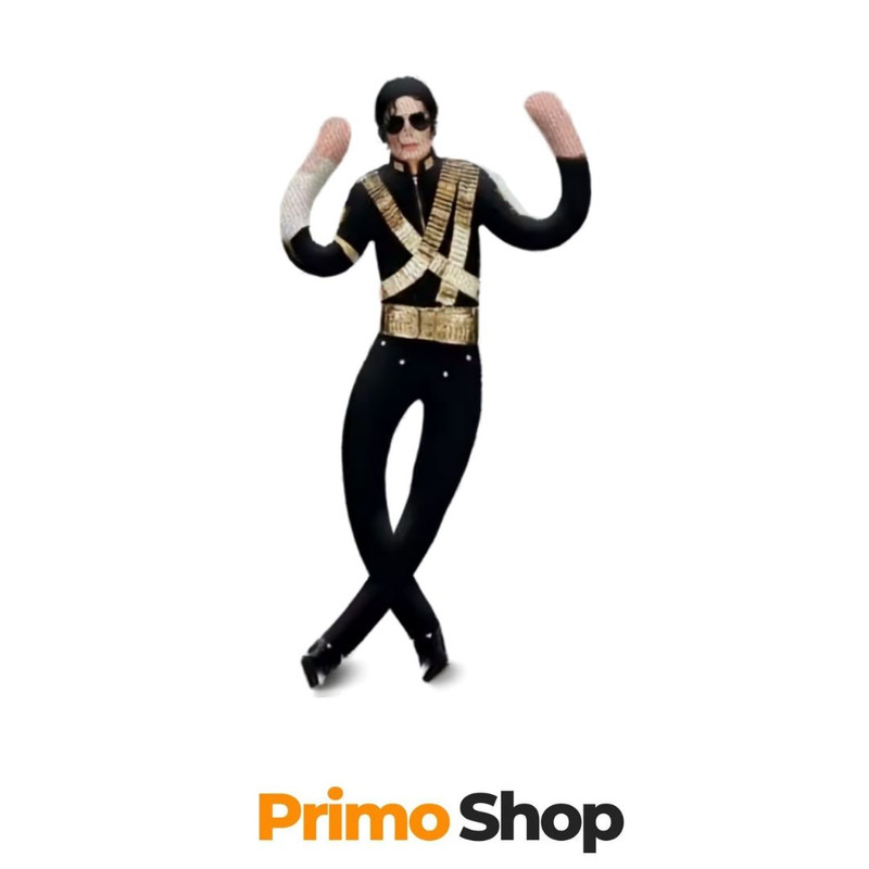 Michael Jackson Plush Close Up