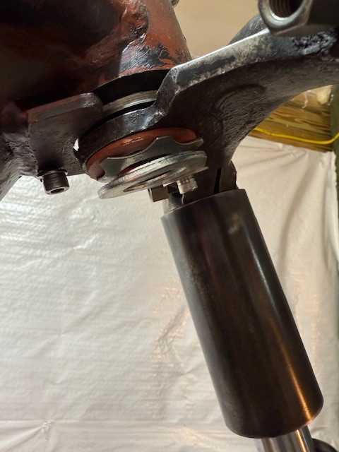 Featherbed steering damper Featherbed steering damper