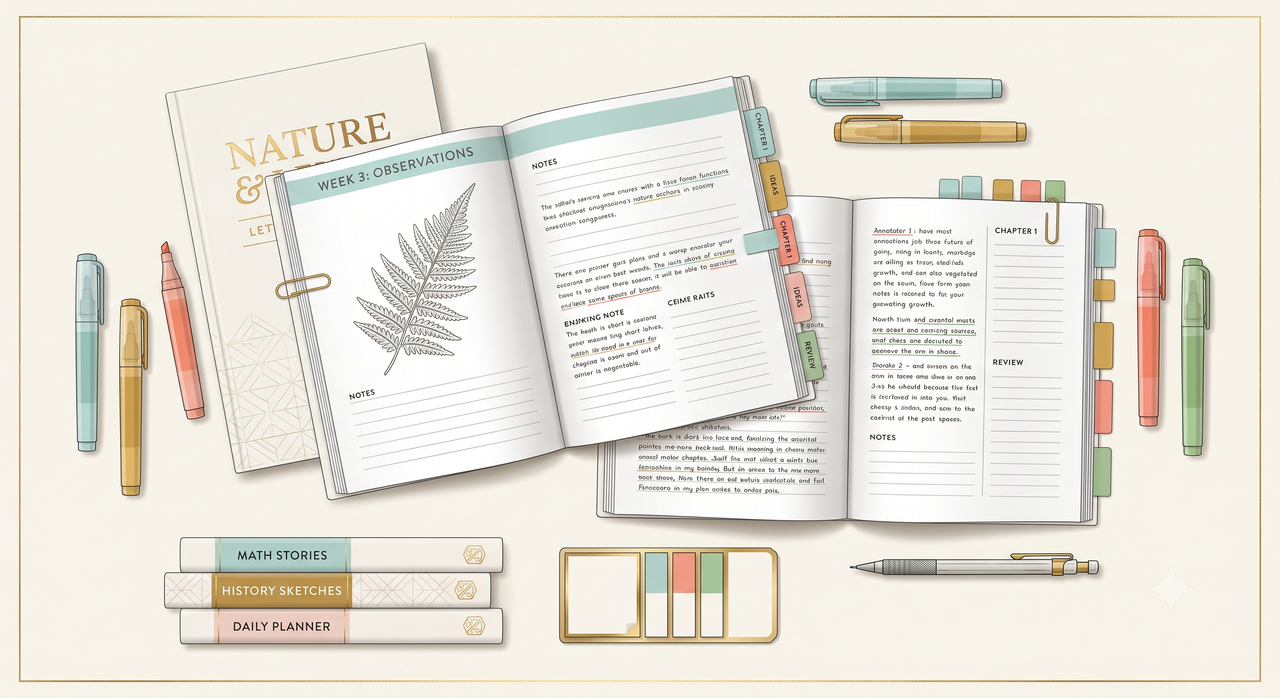 Curriculum materials, workbooks, and annotation tools