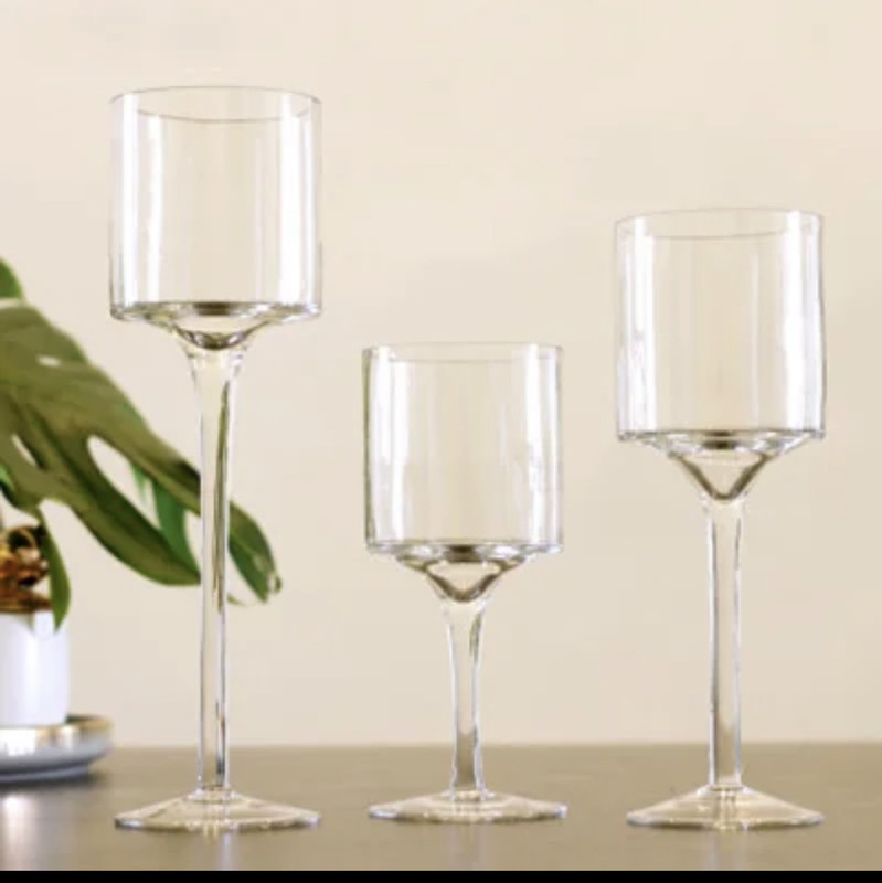 Stem Floating Candle Holder-3pcs