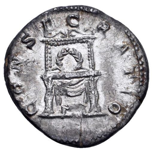 Denario de Septimivs Severvs. CONSECRATIO. Águila sobre orbe. Roma. 4722573