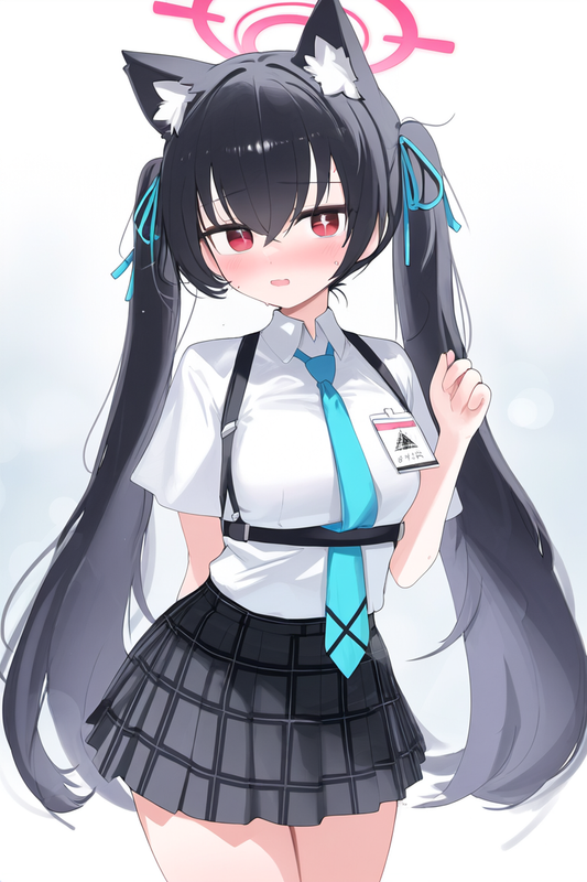 1girl, serika, hoshino cosplay, blue archive, mikozin, NDGD, ohlia, {kobayashi r s-105424730