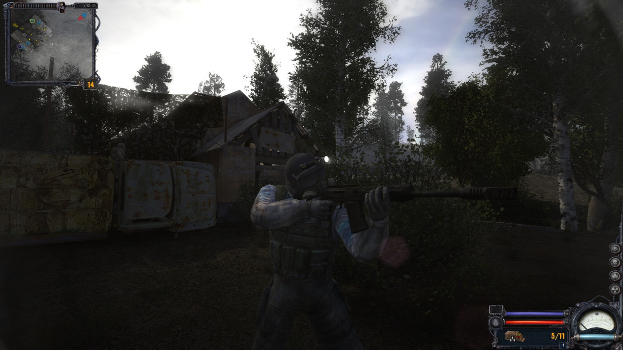 Сайга от 3го лица