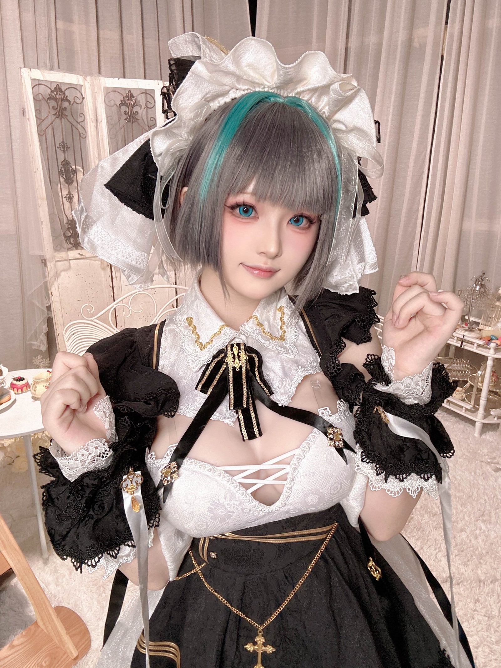 屿鱼 Yuyu 碧蓝航线 柴郡 Cosplay 写真图集｜Azur Lane（54P｜138MB）插图1