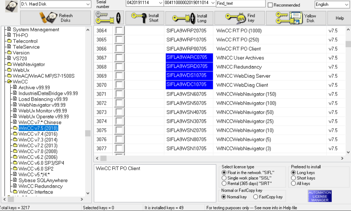 webnavigator v7.5 license Re: webnavigator v7.5 license