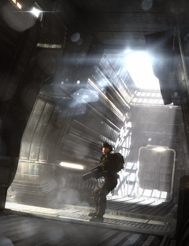 Sci-Fi Atmosphere Processing Deck Sci-Fi Atmosphere Processing Deck