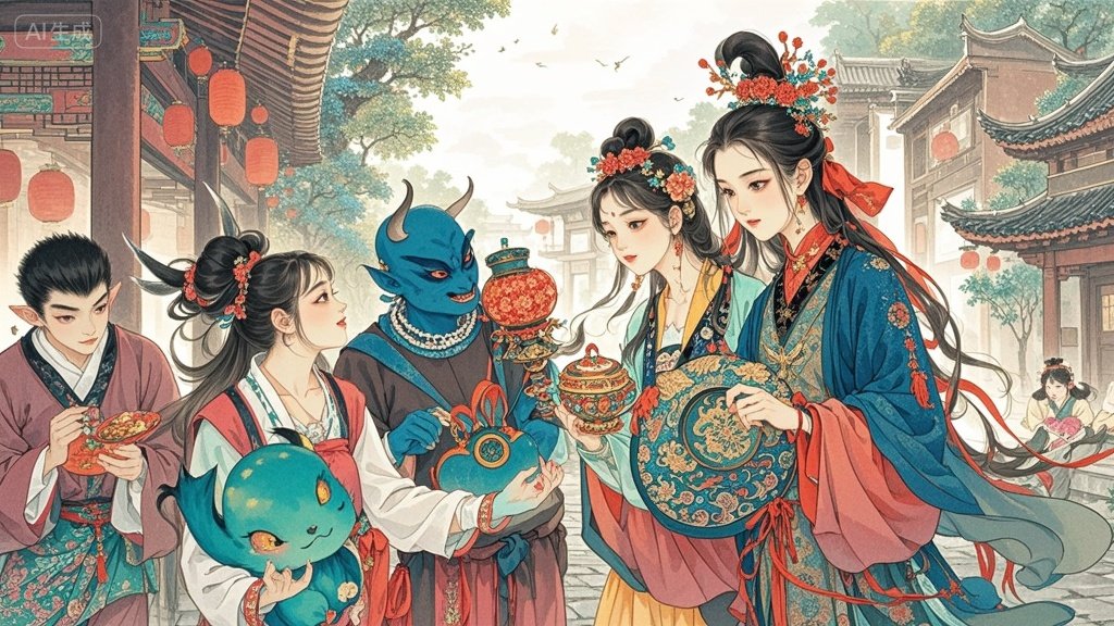 乐登河畔惊魂夜 女儿被抢母跳河 水仙显灵救情郎