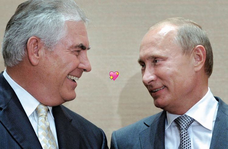 Rex Tillerson  & Putin