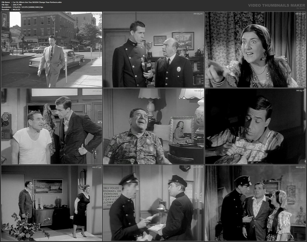 Car 54, Where Are You S01E04 Change Your Partners.mkv
