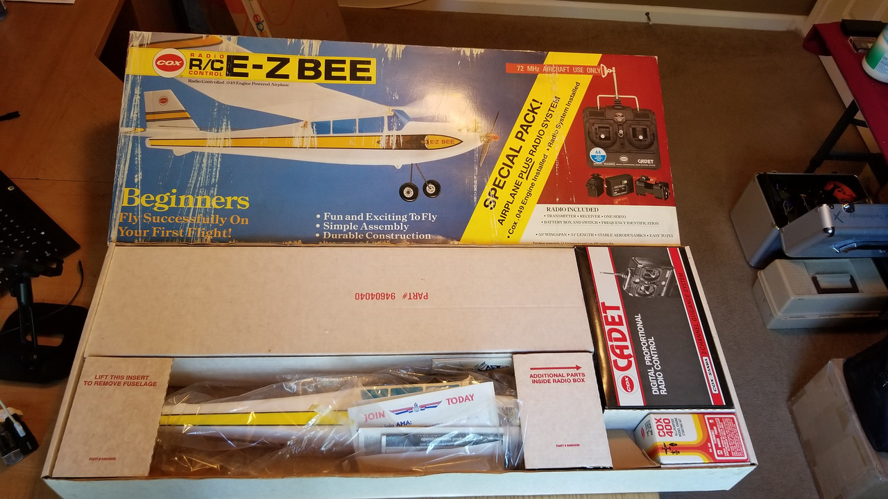 Cox ez best sale bee rc plane