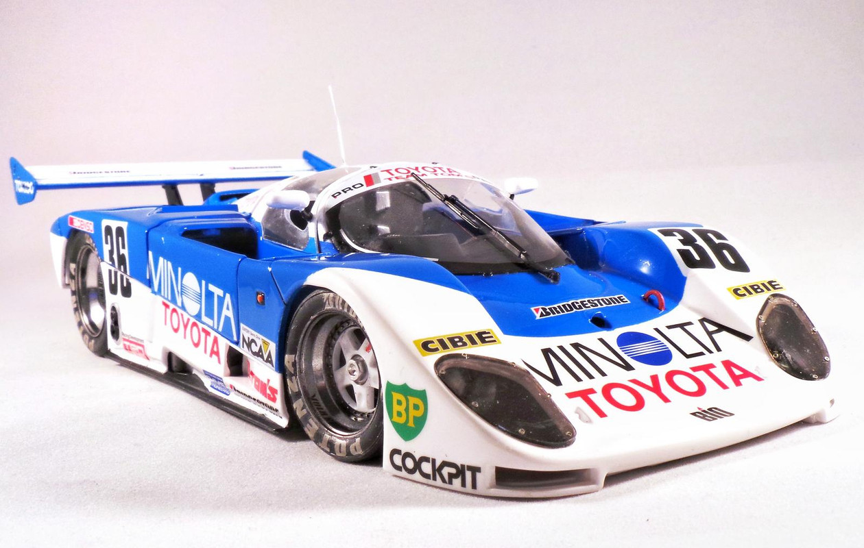 TAMIYA 1/24 ミノルタ　トヨタ　88C-V T-GARAGE店長が組んでみたレビュー タミヤ 1/24 ミノルタ トヨタ
