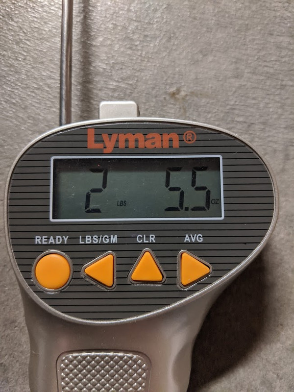 10 shot oem trigger weight average