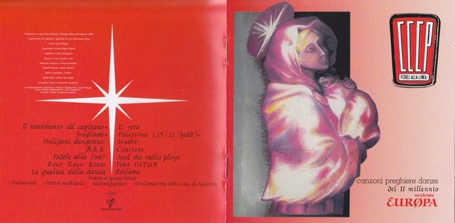CCCP - Fedeli Alla Linea - Canzoni, Preghiere E Danze Del II Millennio - Sezione Europa (Album, 1989) FLAC LossLess