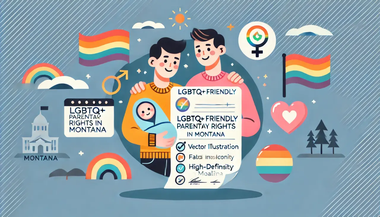 LGBTQ+ friendly surrogacy policies and parental rights in Montana.