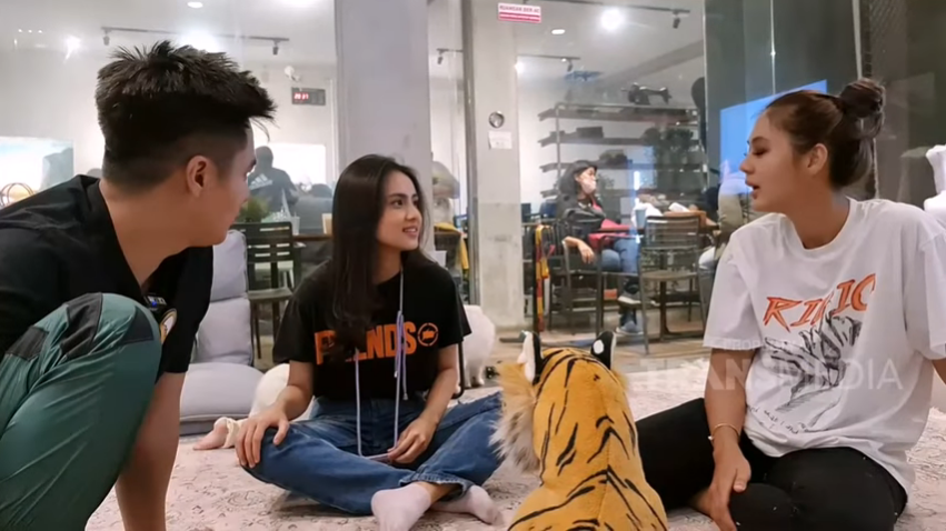 Baim Wong, Angie Marcheria, dan Paula Verhoeven