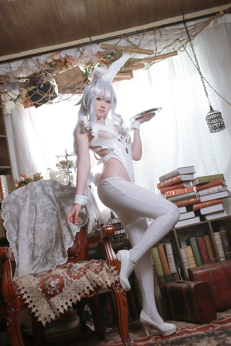 Asagiriai（愛ちゃん）兔女郎Cosplay写真图集 性感兔女郎主题 27P (321MB)插图2