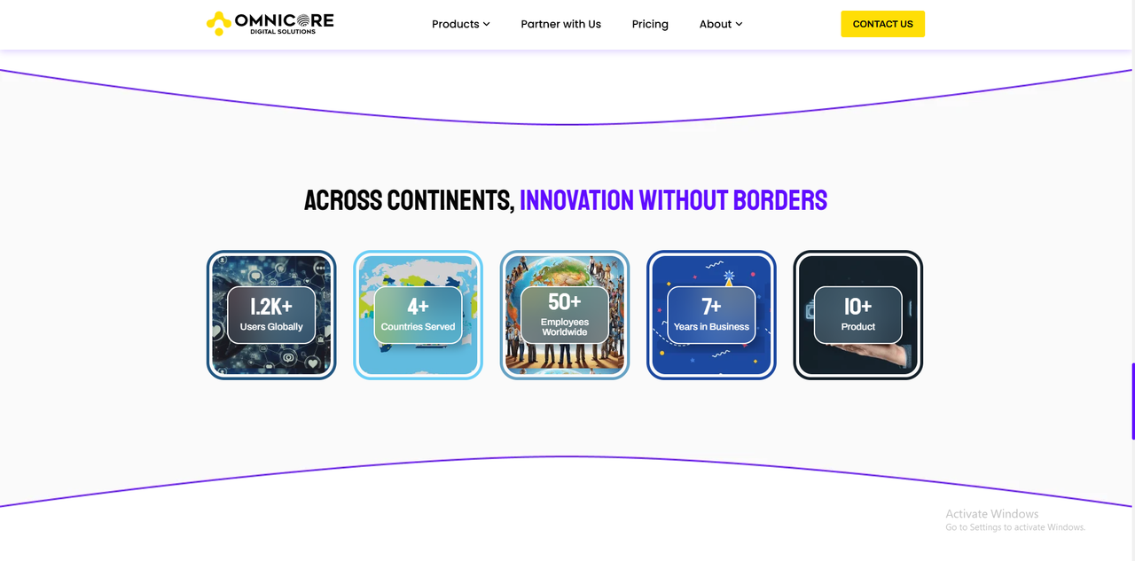 Omnicore Digital Website thumbnail 3