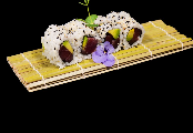 Classic tuna roll uramaki