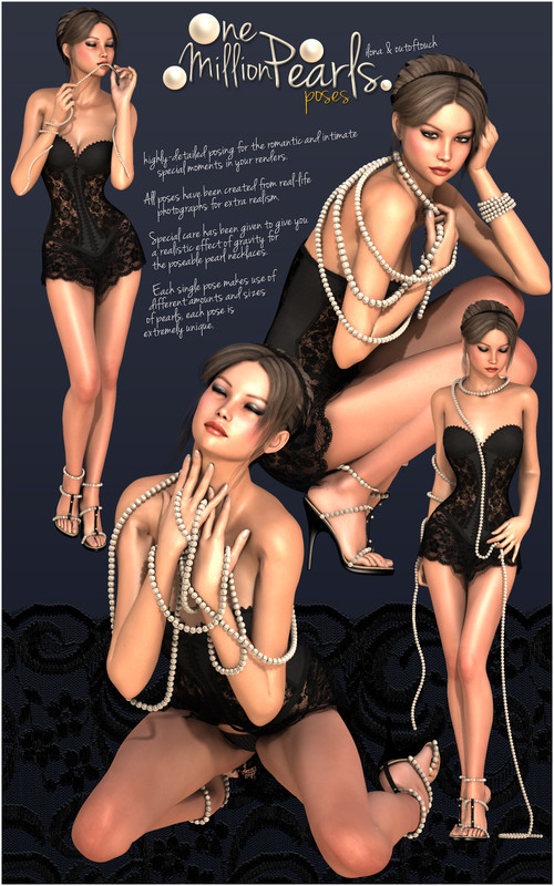 ONE MILLION PEARLS Pose V4/A4/G4 (New Link)