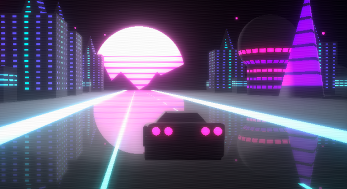 Night Drive Canvas interaction
