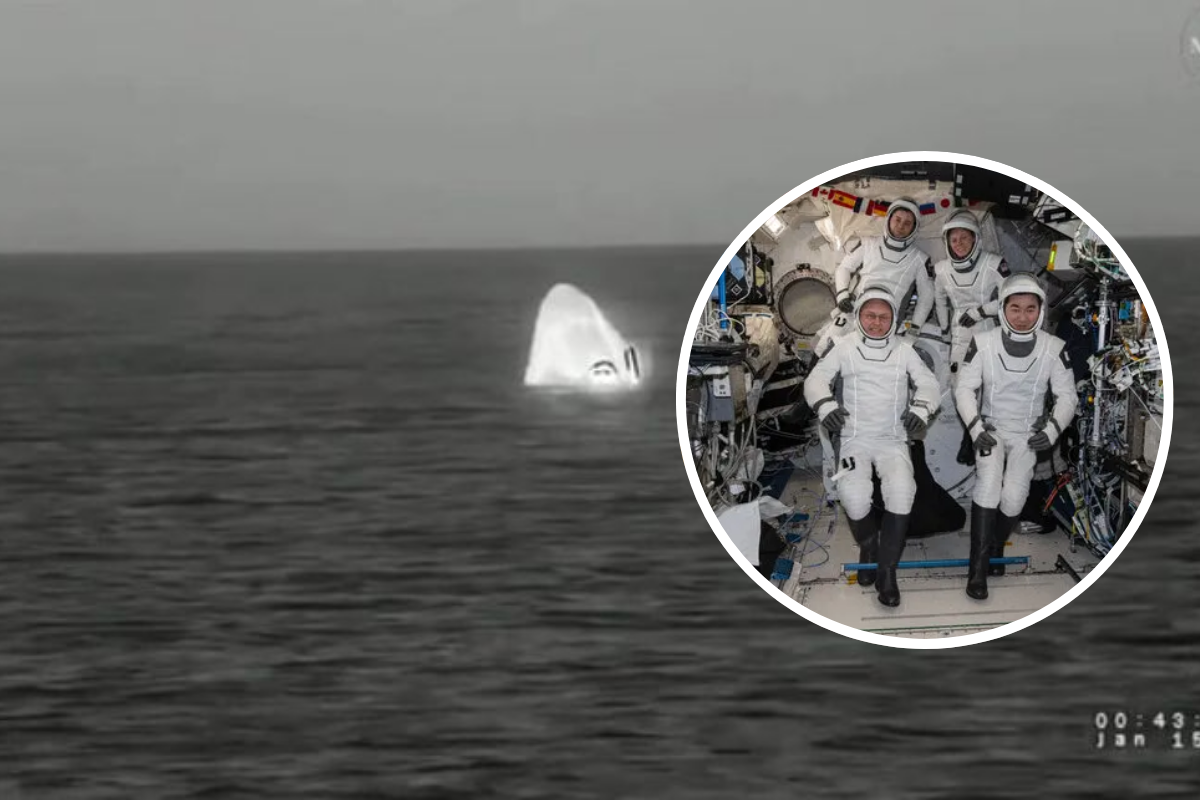 NASA Astronauts Make Dramatic Splash Down After Being Forced To Evacuate ISS Amid Medical Emergency