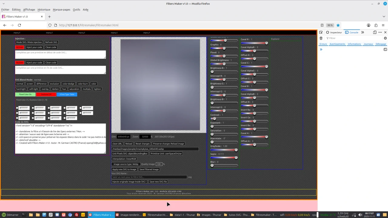 screenshot0002 filtersmaker v1 0 auteur M German CASTRO France