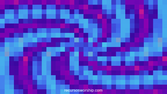 loop vj píxeles violeta magenta caleidoscopio