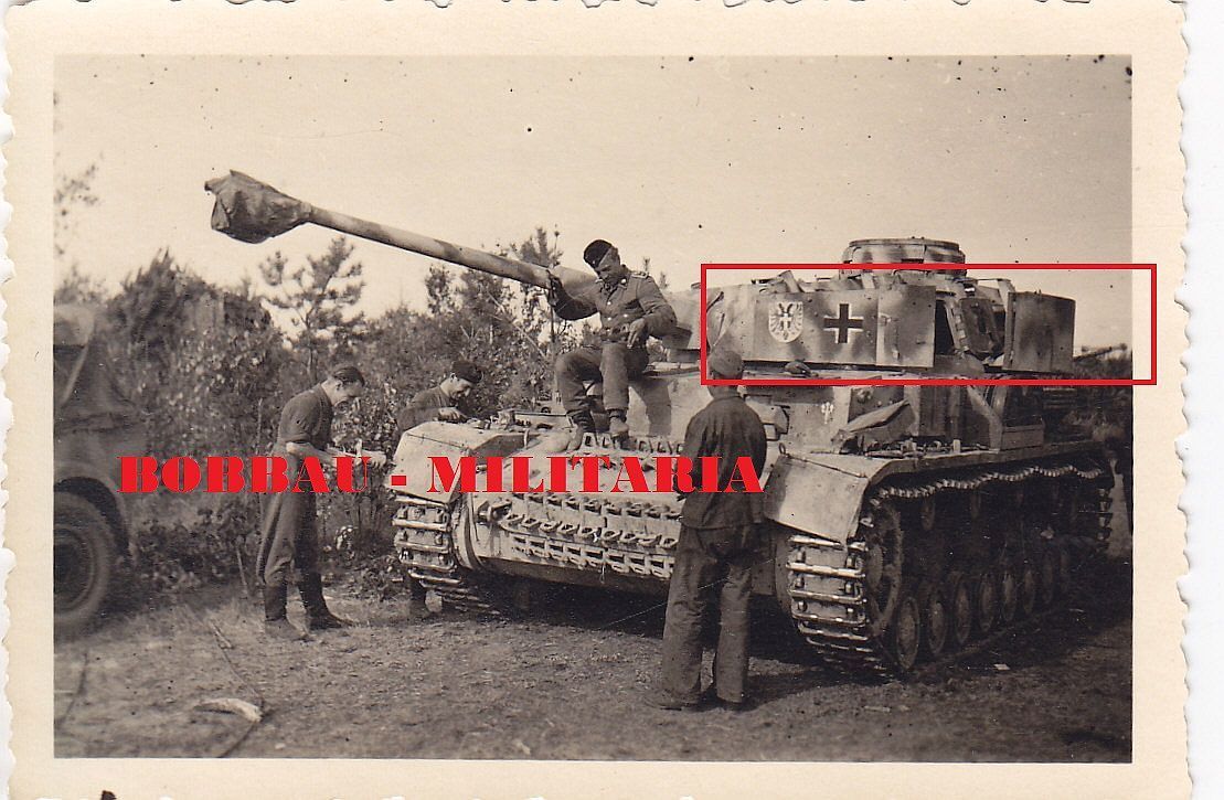 Orel Panzerkampfwagen IV Turmschürzen Panzerung Wappen camo Embl