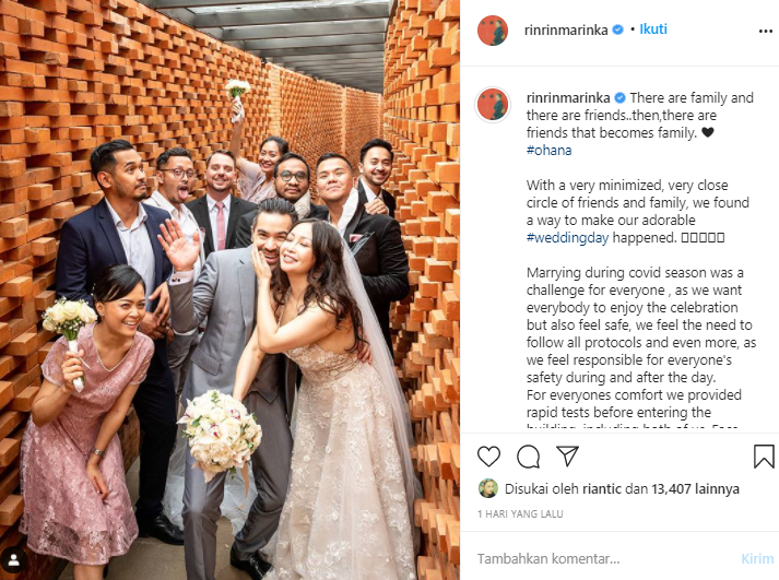 Cerita Chef Marinka gelar pernikahan di tengah pandemi